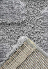 Cleo Grey Textured Abstract Rug - Pendle Village Furniture
